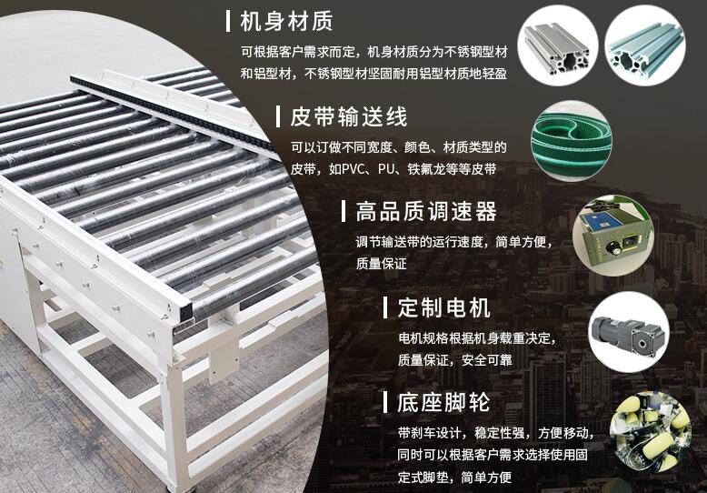 滾筒輸送機